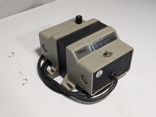 Topaz 91091-32 ultra-isolation transformer, 0.0005pF, 120VAC input