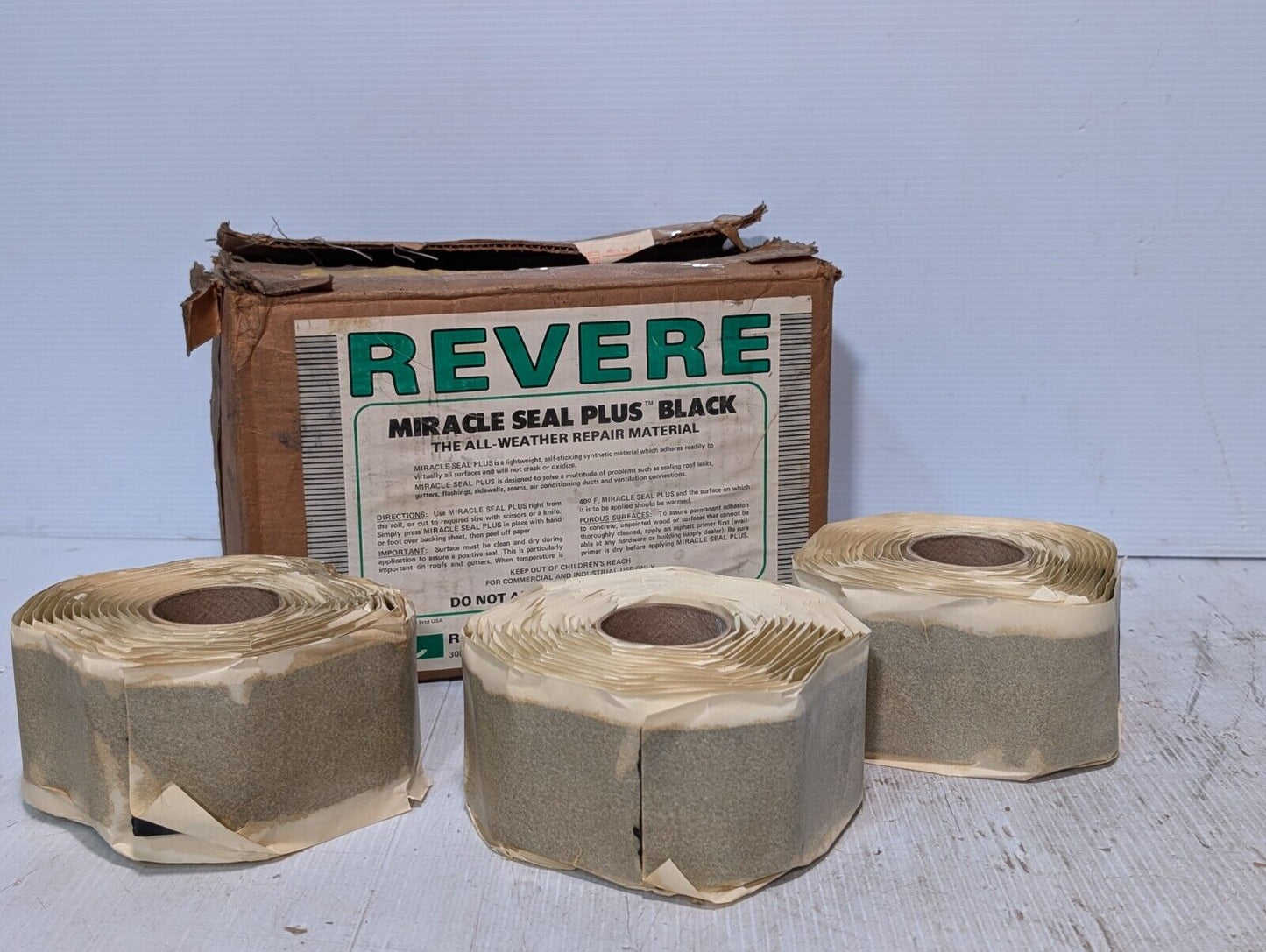 Pack of 3 Revere Miracle Seal Plus Rolls 2-1/2"x 15' - Free Shipping+Returns
