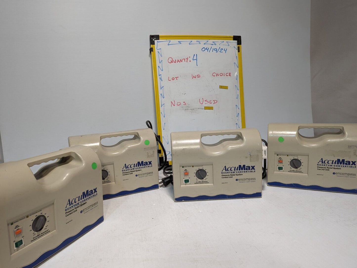 Lot of 4 AccuMax CU2 Quantum Convertible Pressure Relief Control Unit-Free Ship