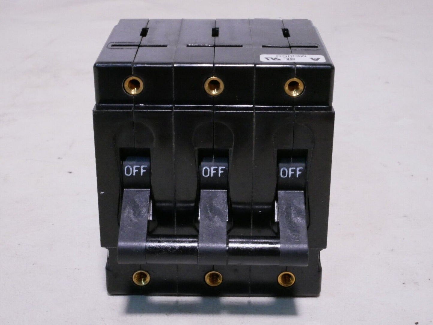 Airpax UPL211-9190-4 Circuit Breaker, 30A, 3 Pole, 250VAC