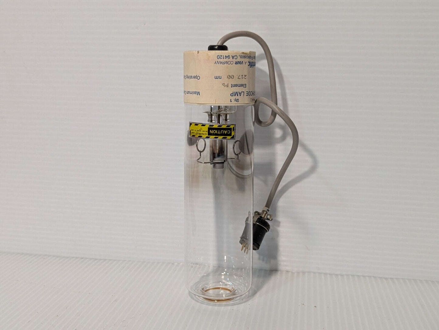 VWR 58142-441 Pb Lead Atomic Absorption Hollow Cathode Lamp