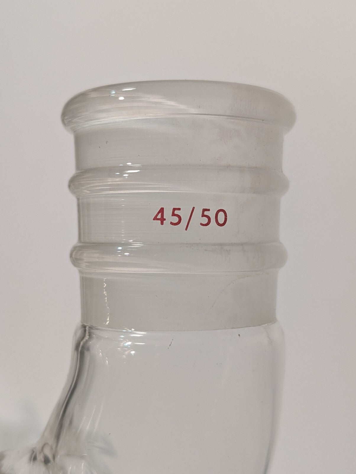 Ace Glass 4 Neck Round Bottom 1000ml Boiling Flask, (3) 24/40 & (1) 45/50