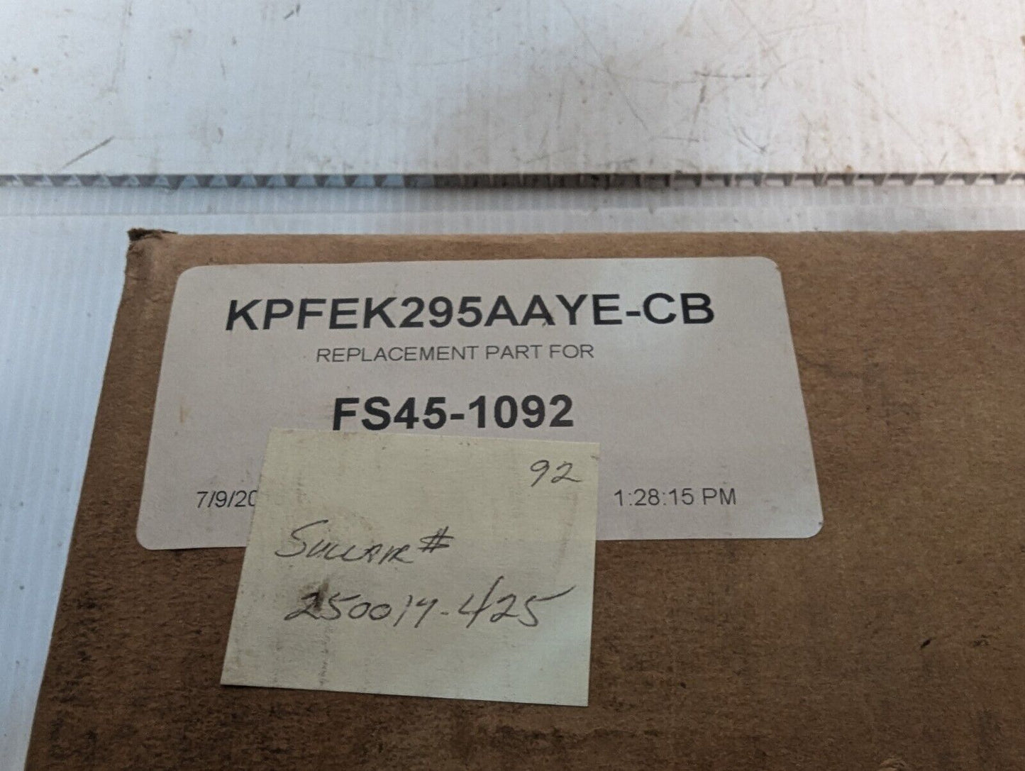 Sullair KPFEK295AAYE-CB Replacement Air Filter new in original box-Free Shipping