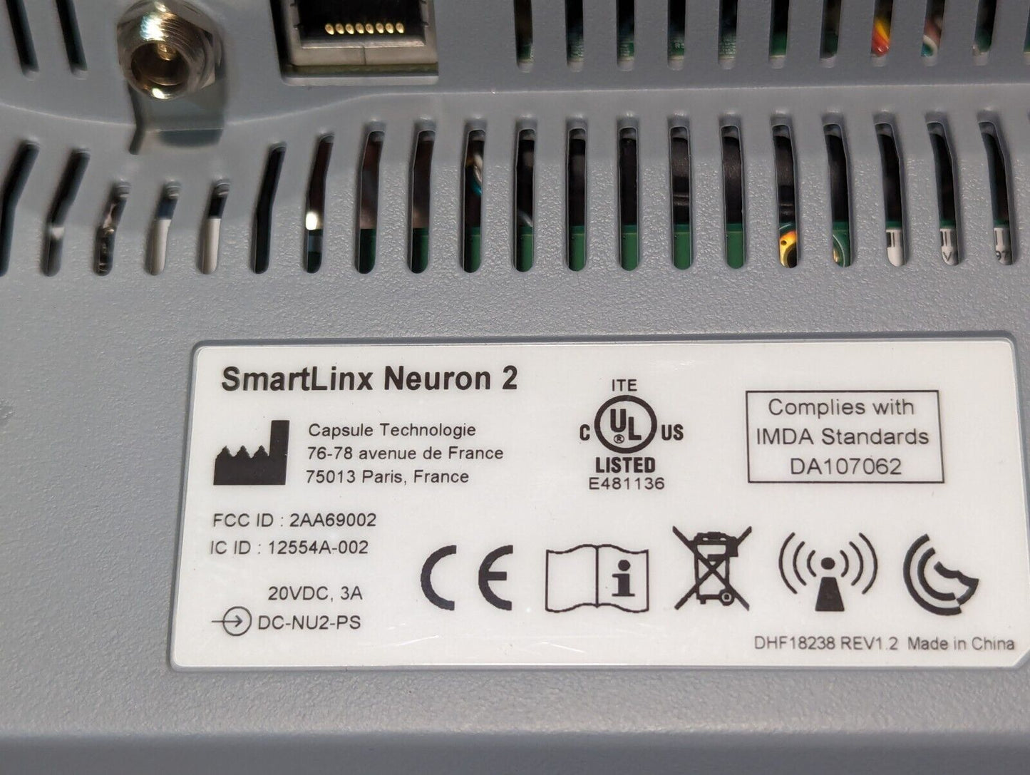 Capsule SmartLinx Neuron 2 Touch Screen Monitor with adapter - Free Shipping
