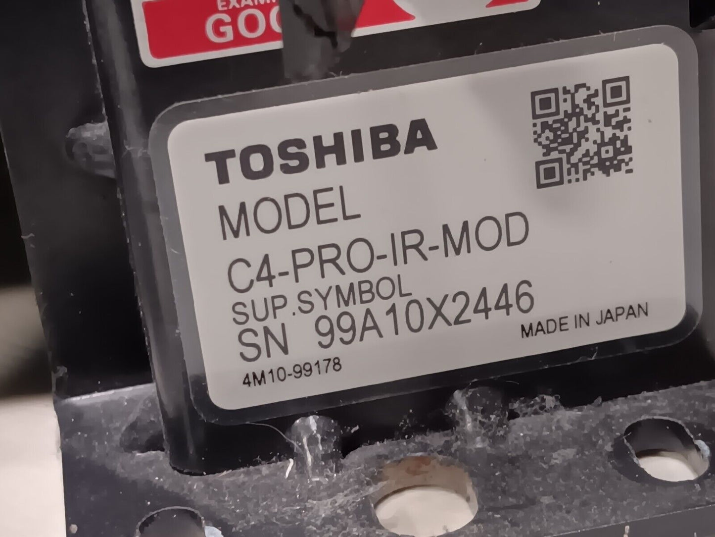 Toshiba 02P72-01 for Abbott Architect C4000 analyzers, integrated RSH kit as pic