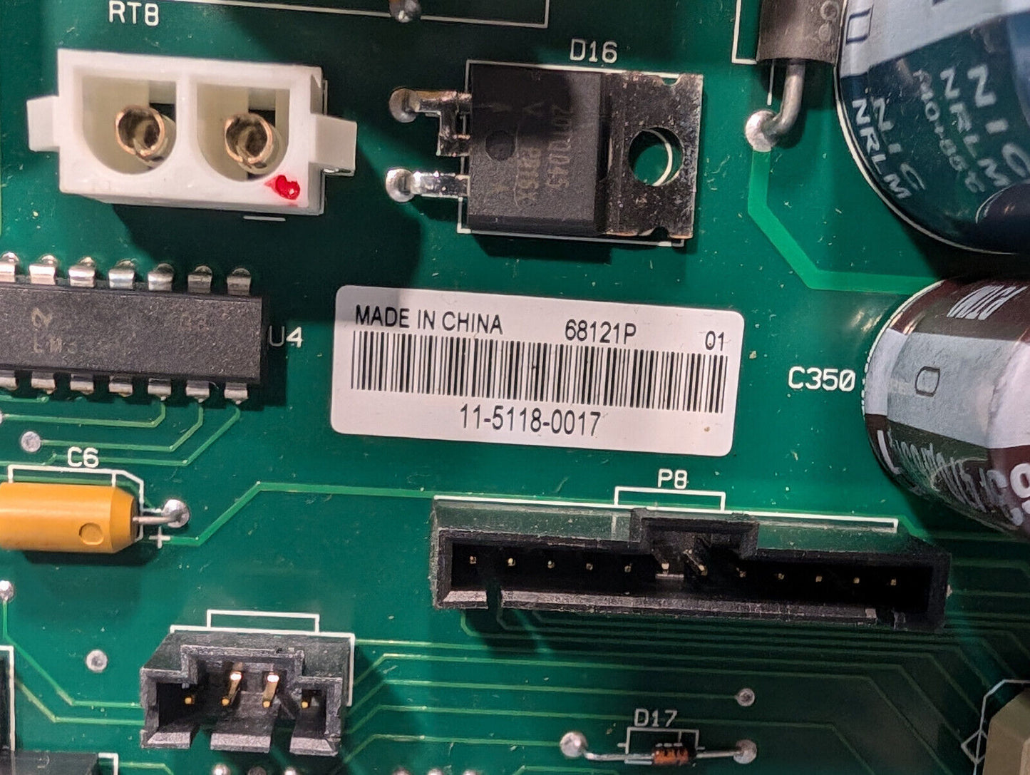 Actel A40MX04 Circuit Board, PLG68, 2MPT120091, 66473 REV 7, 68121P,11-5118-0017