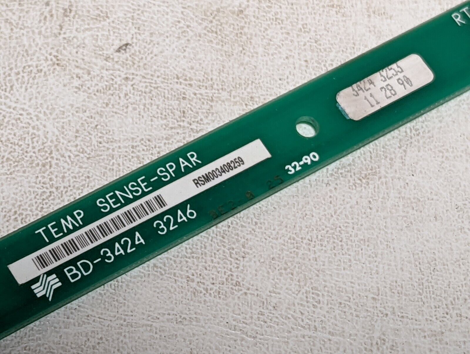 Temp Sense-Spar BD-3424 3246 circuit board