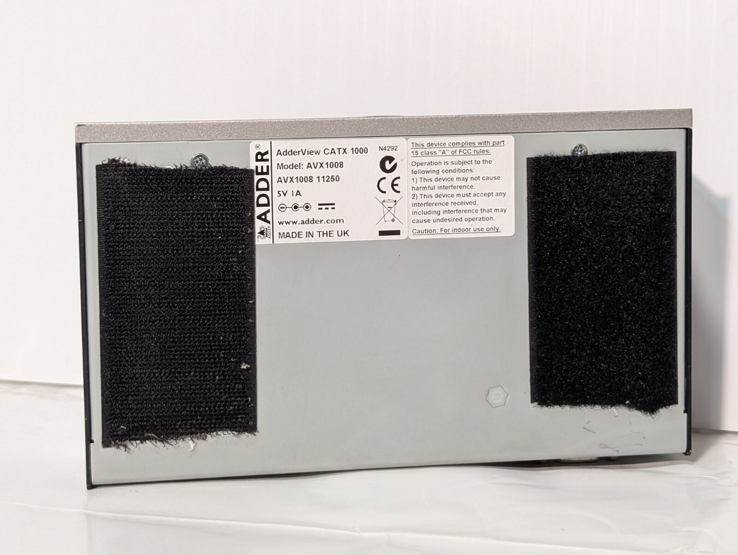 Adder Adderview CATX1000 AVX1008 1x8 KVMA Switch with Power Supply