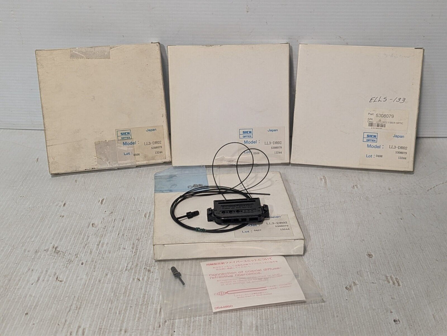 SICK LL3-DR02 Flexible Fiber-Optic Sensor Kit - Free Shipping+Returns