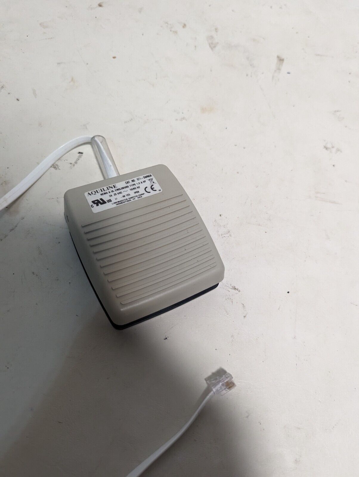 Aquiline 971-SWNOA foot pedal switch