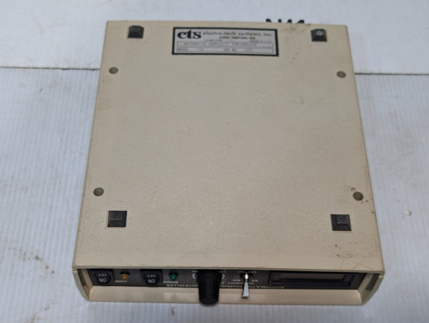 Electro Tech Systems ETS Model 514 Automatic Humidity Controller - Free Shipping