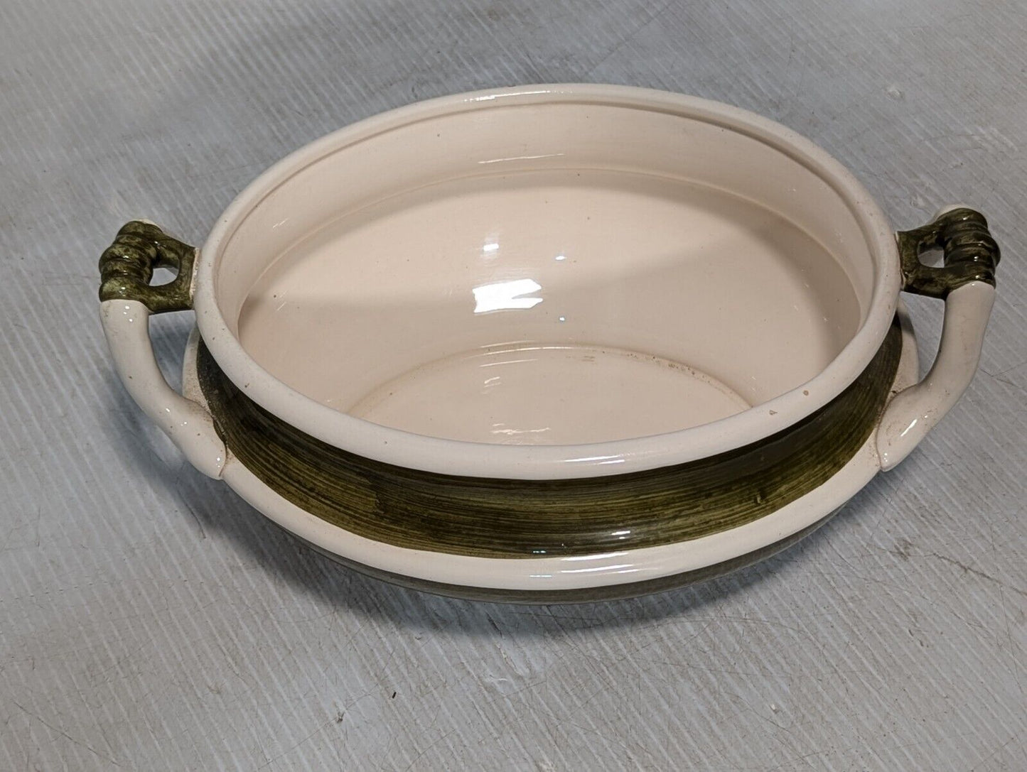 VINTAGE CERAMIC ARNART GARDEN HARVEST GRAVY SAUCE BOAT BOWL - Free Shipping