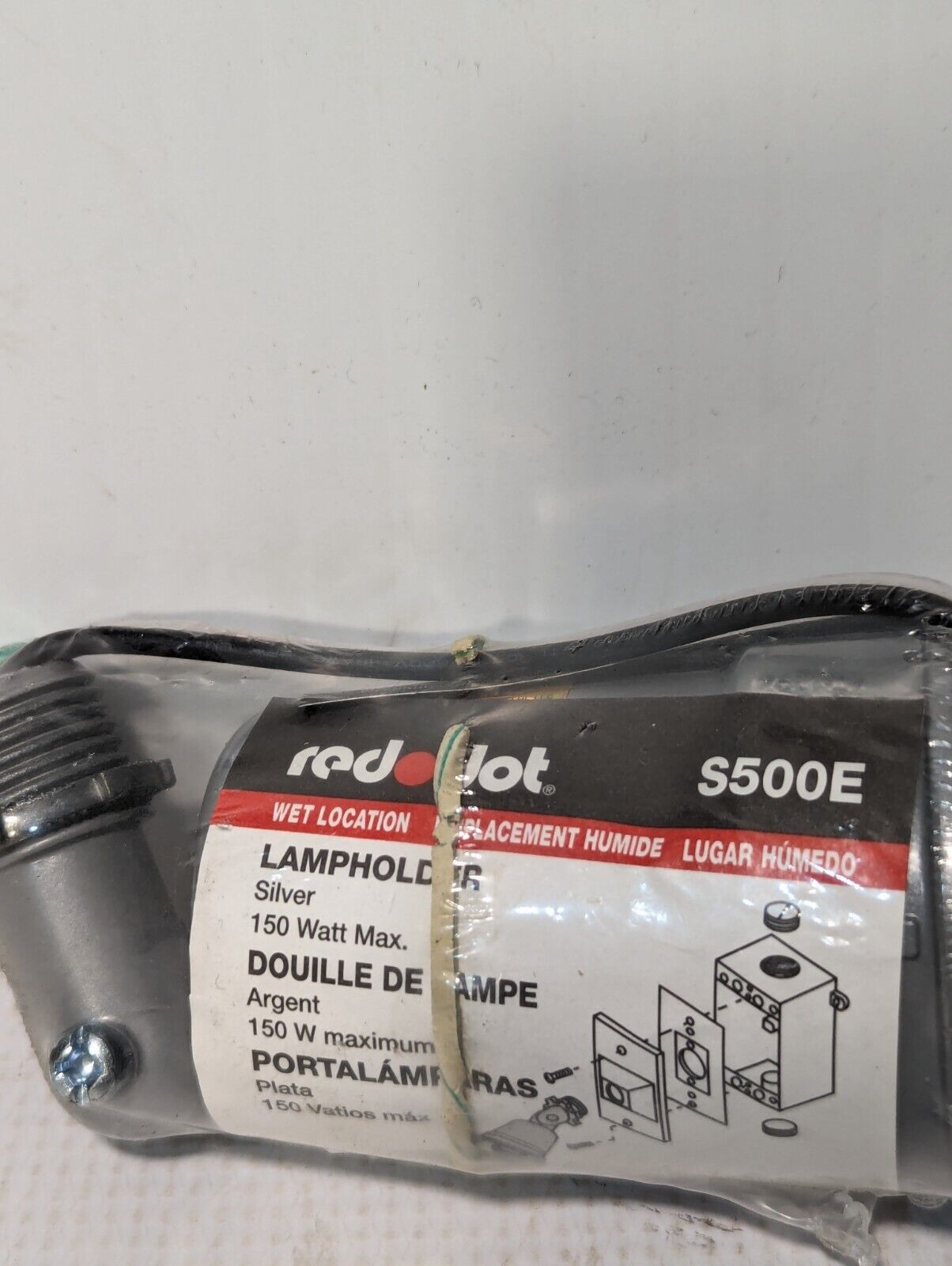 Thomas & Betts Red Dot Wet Location Lamp Holders S500E - Free Shipping