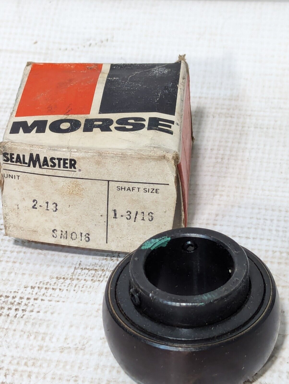 SealMaster 2-13 bearing insert, 1-3/16 inch shaft size