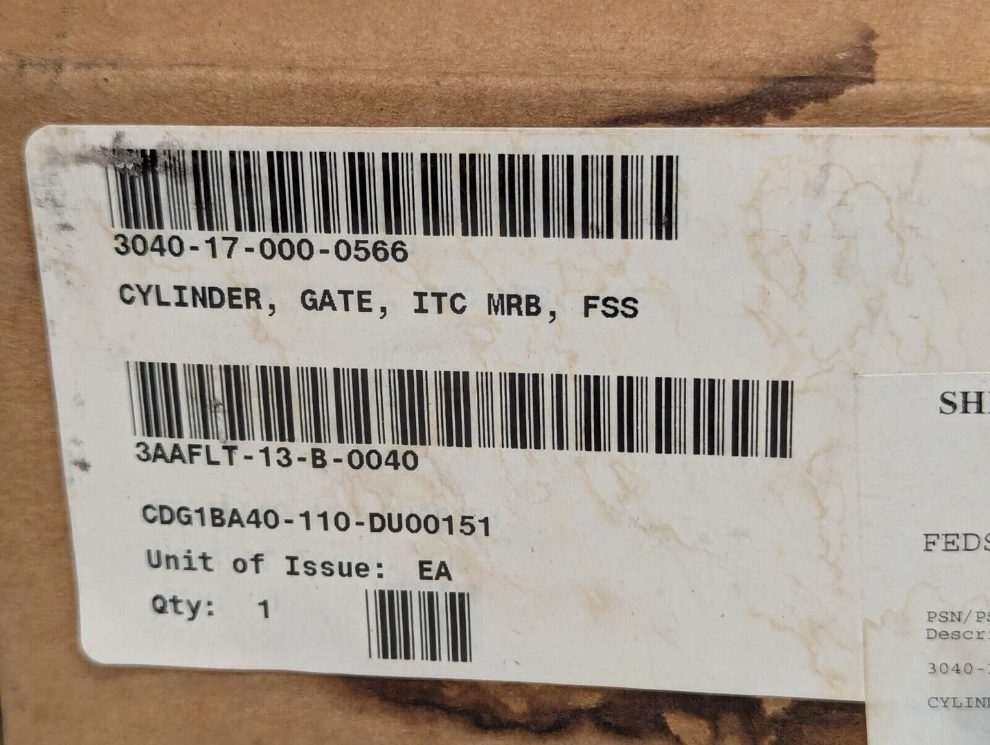 SMC CDG1BA40-110-DUO01515 Pneumatic Cylinder - Free Shipping+Returns