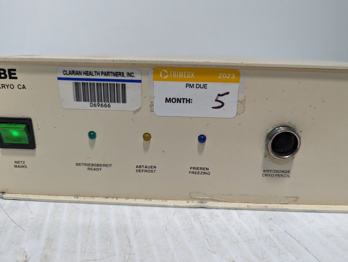 ERBE Erbokryo CA 10448-000 Cryosurgical Unit - Free Shipping