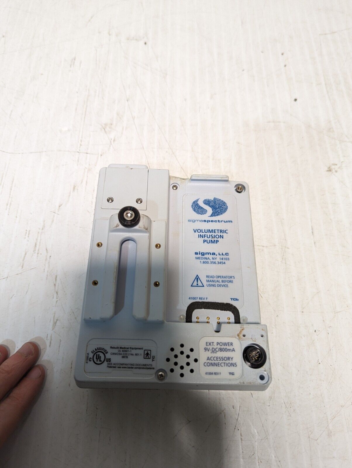 Lot Of 2 Baxter Sigma Spectrum 35700 Volumetric Infusion Pump - Free Ship