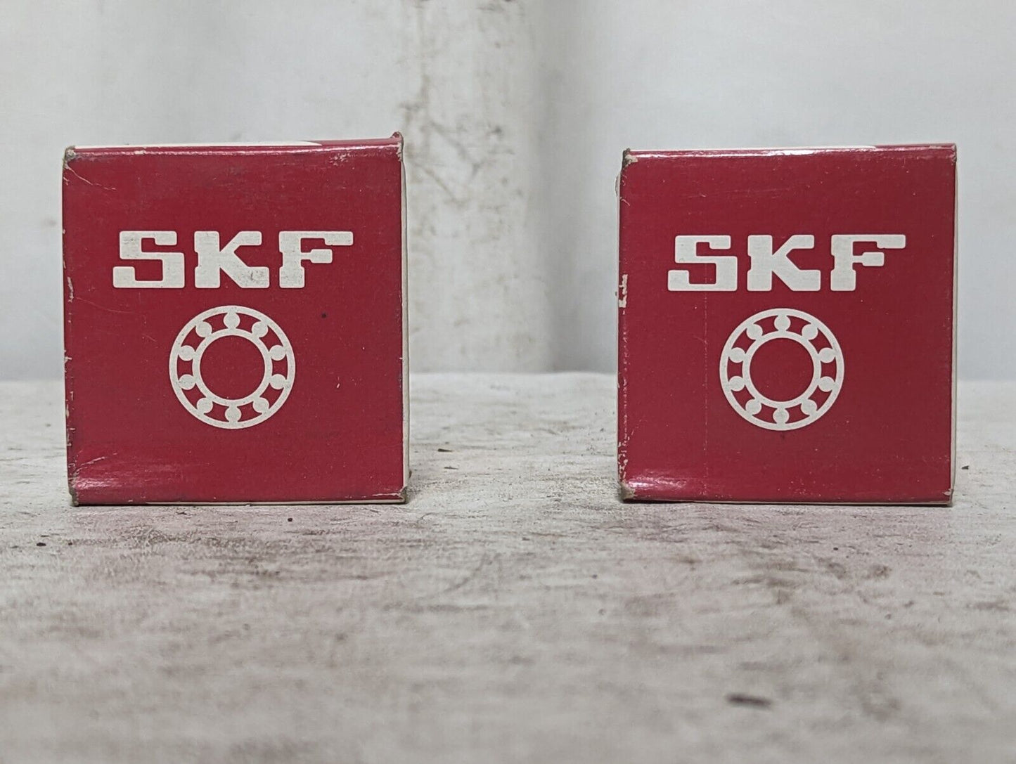 Lot of 2 SKF 6304 ZJ/EM Radial/Deep Groove Ball Bearings - Round Bore, 20 mm ID,