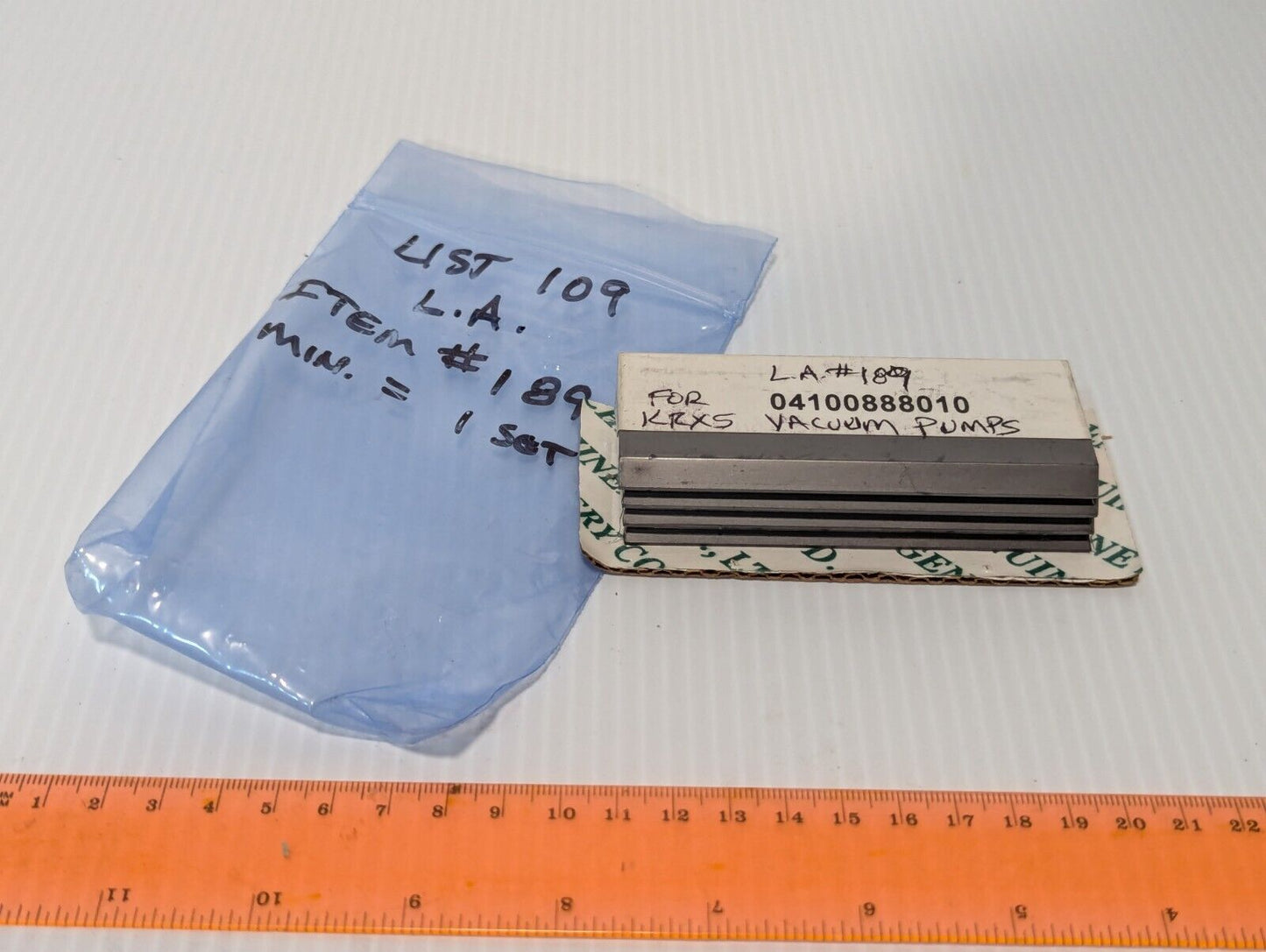 04100888010 Carbon Vanes for Vacuum Pump Type KRS5 KRX5 KRF CBM CBN CBX CBF