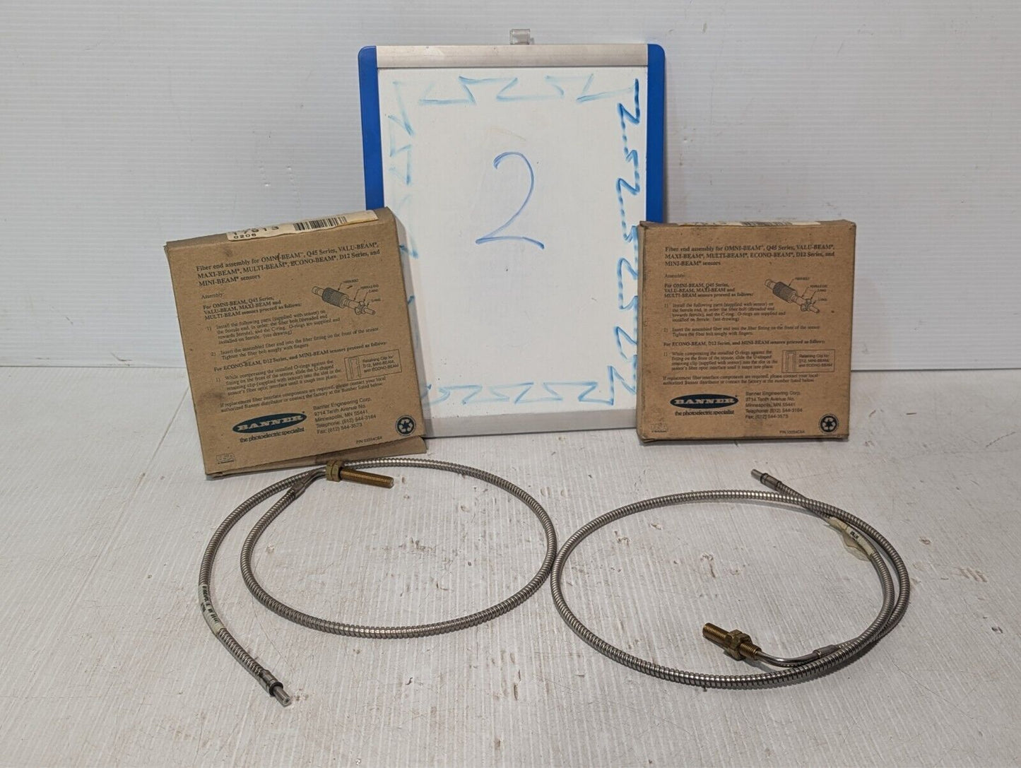 Banner IAT13S Right Angle Fiber Optic Cable, Diffuse Probe FNIP - Free Shipping