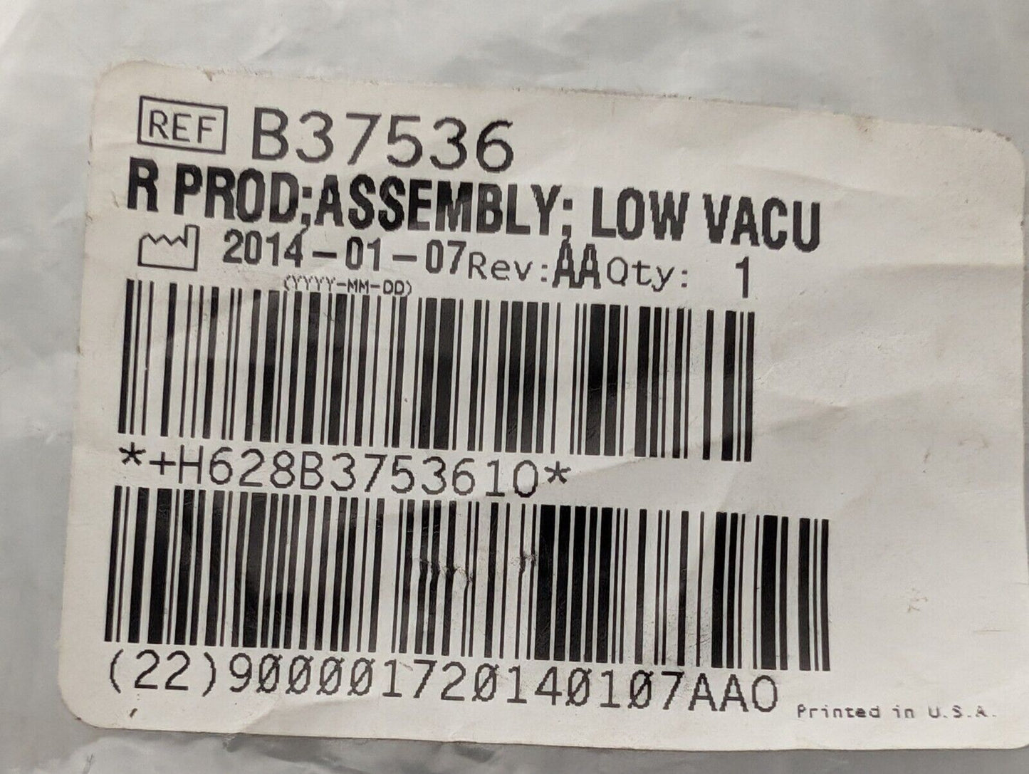 Airtrol V-4104-7 Vacuum Regulator aka Beckman-Coulter B37536 -Free Ship+Return