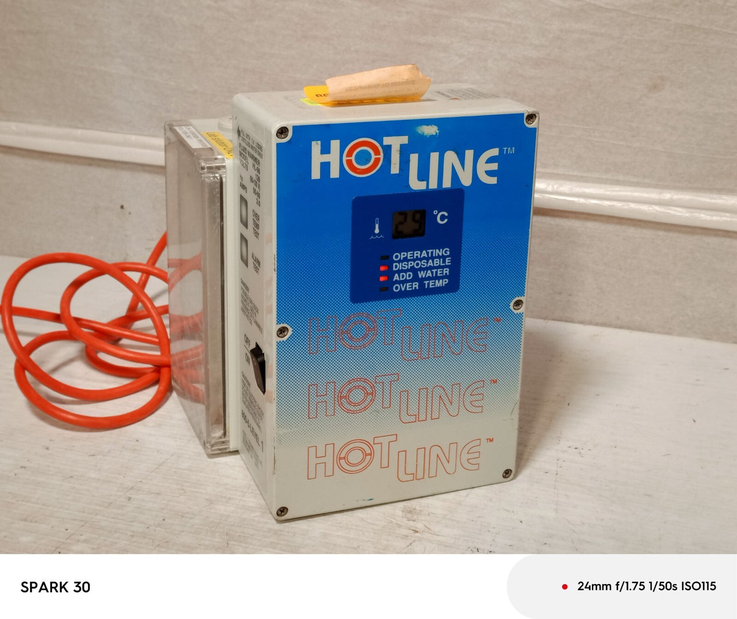 Smiths Medical Level 1 Hotline Fluid Warmer HL-90 115V