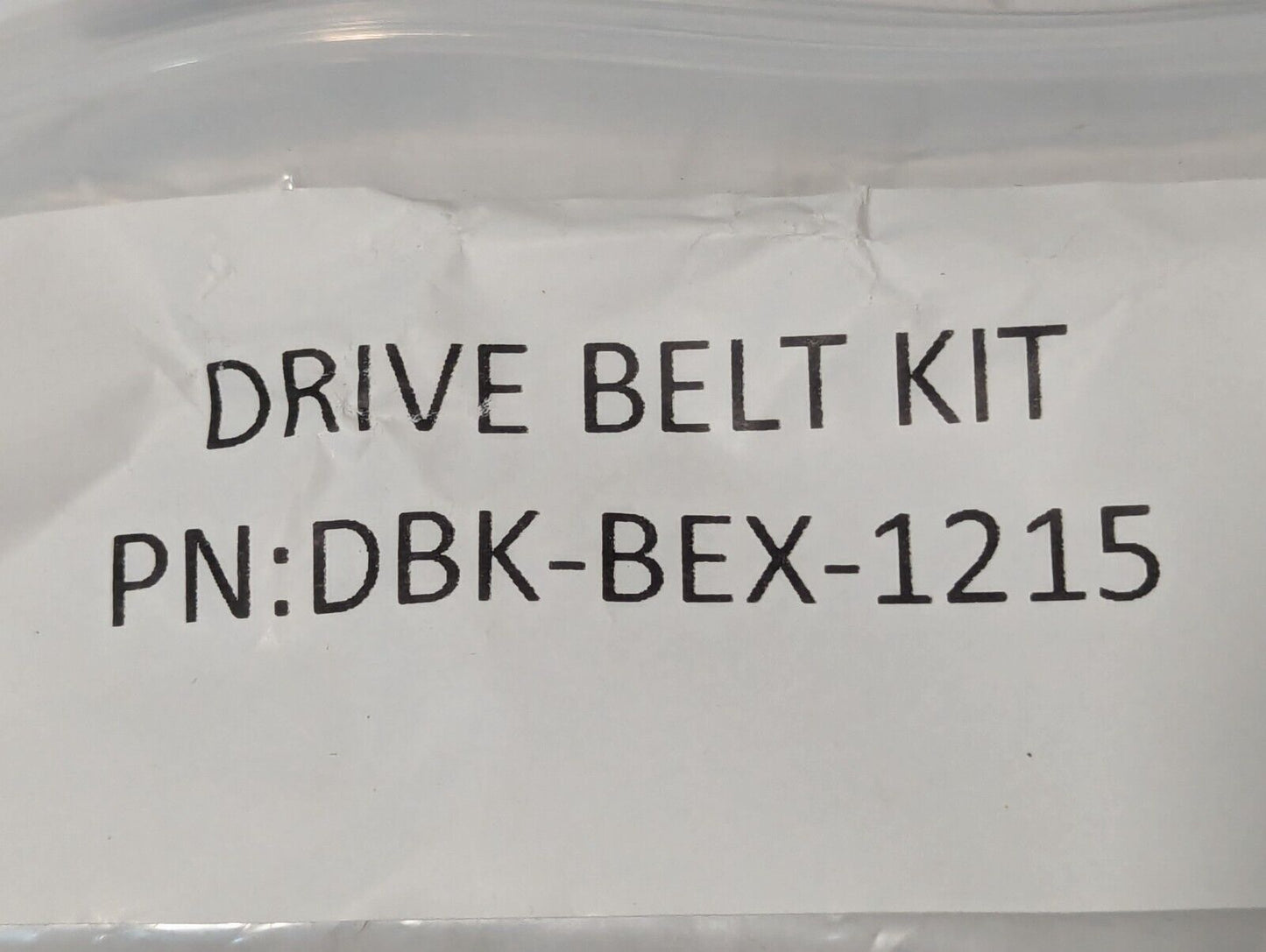 Macron Dynamics DBK-BEX-1215 Drive Belt Kit, 188K882H01, 3030-13-000-5355