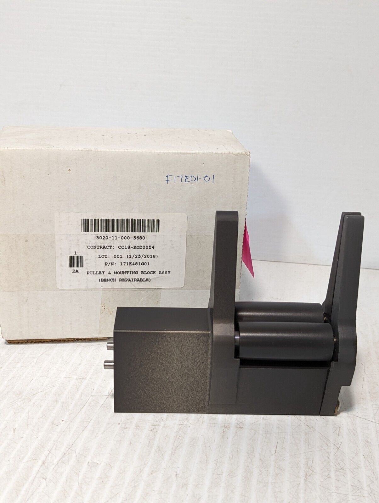 171K481G01 Pulley & Mounting Block Assembly, 3020-11-000-5680 - Free Shipping