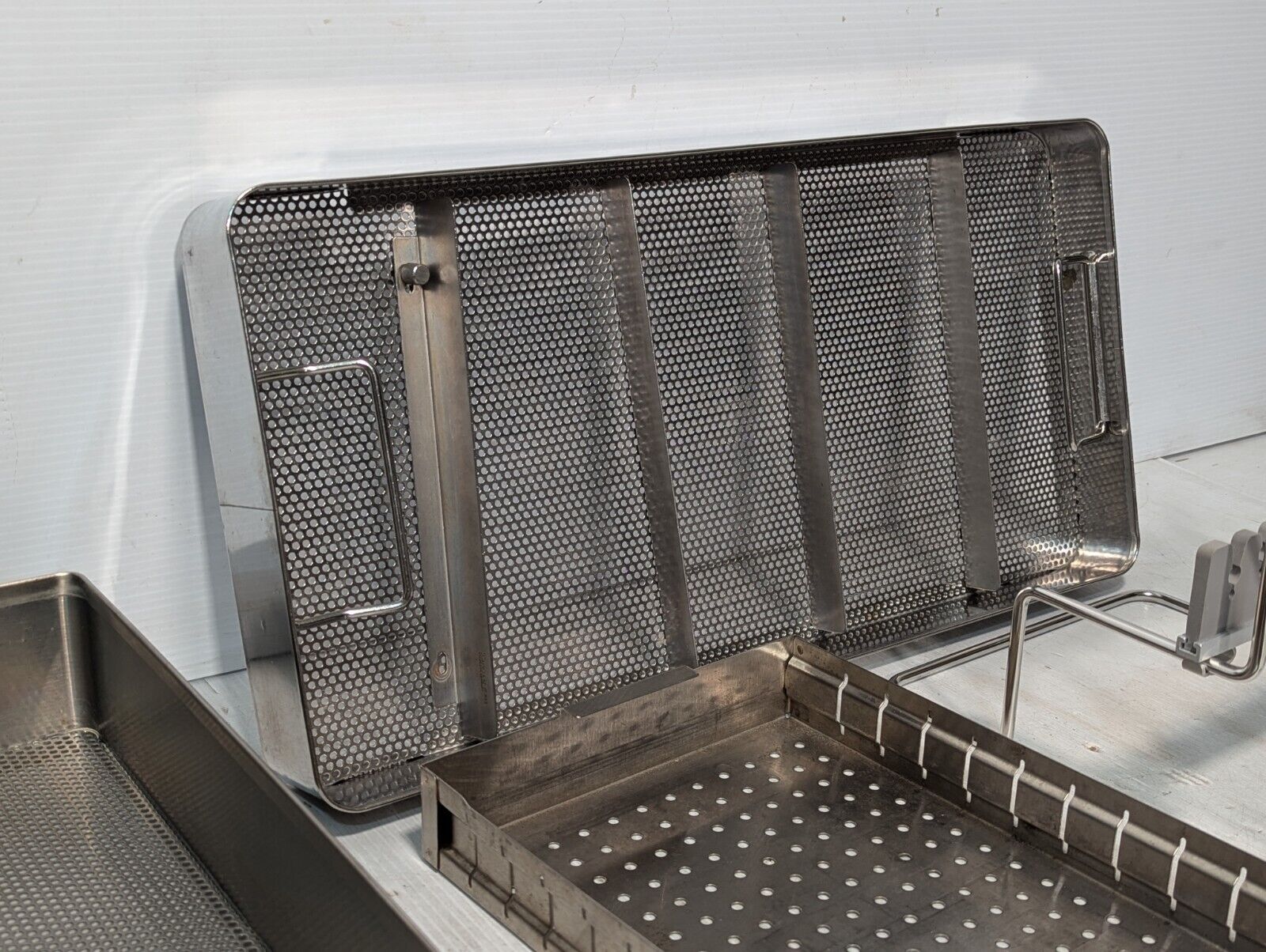 Stainless Steel Instrument Sterilization Case Assembly - Free Shipping+Returns