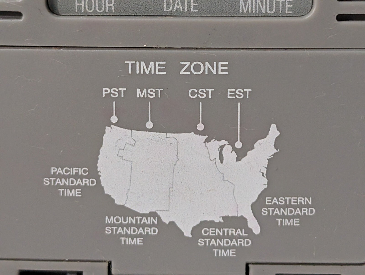 Acurite 00754-RX Wireless Weather Thermometer +Atomic Clock Station Monitor Only