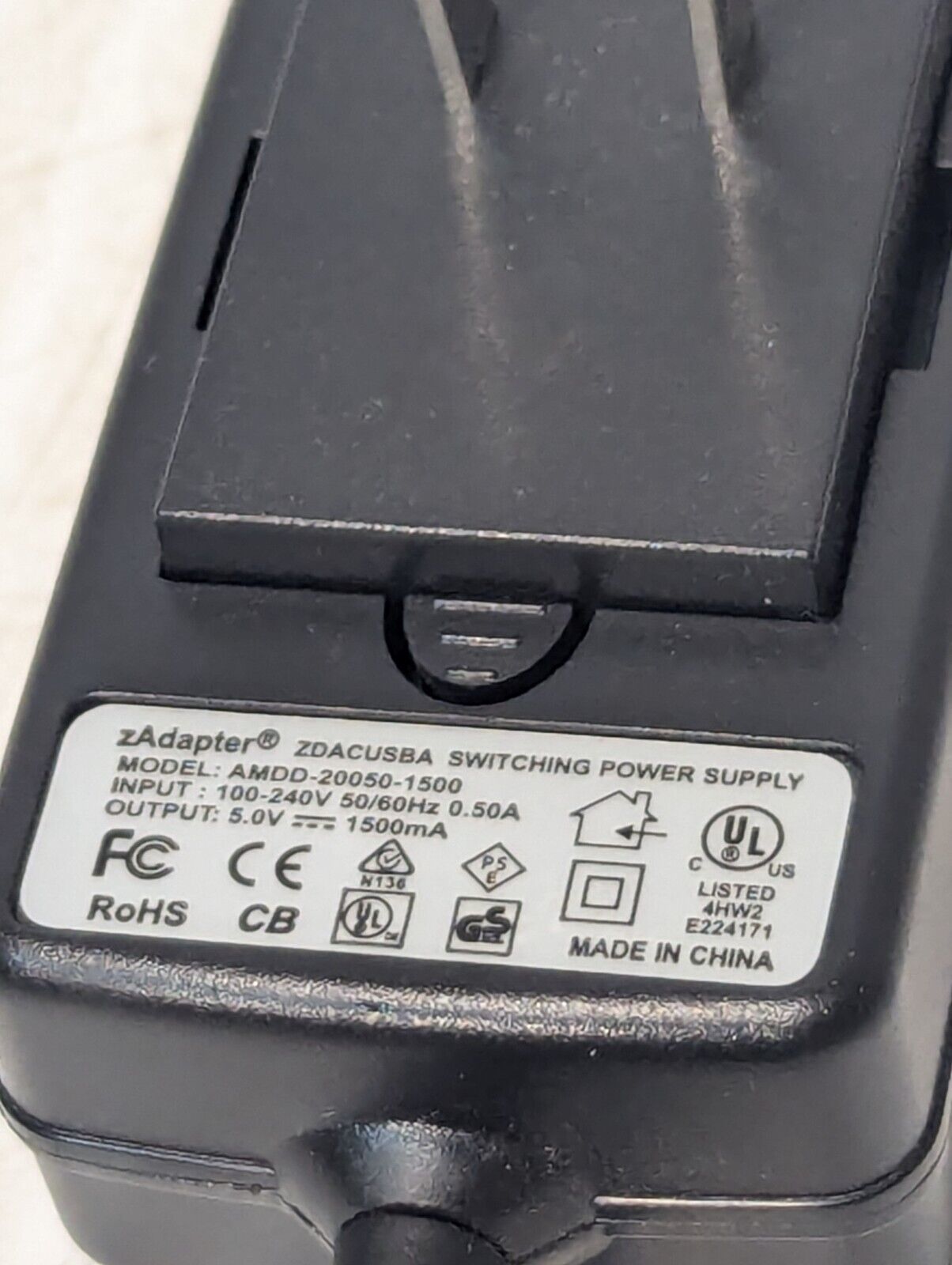 zAdapter AMDD-20050-1500 Switching USB-A Power Adapter - Free Shipping
