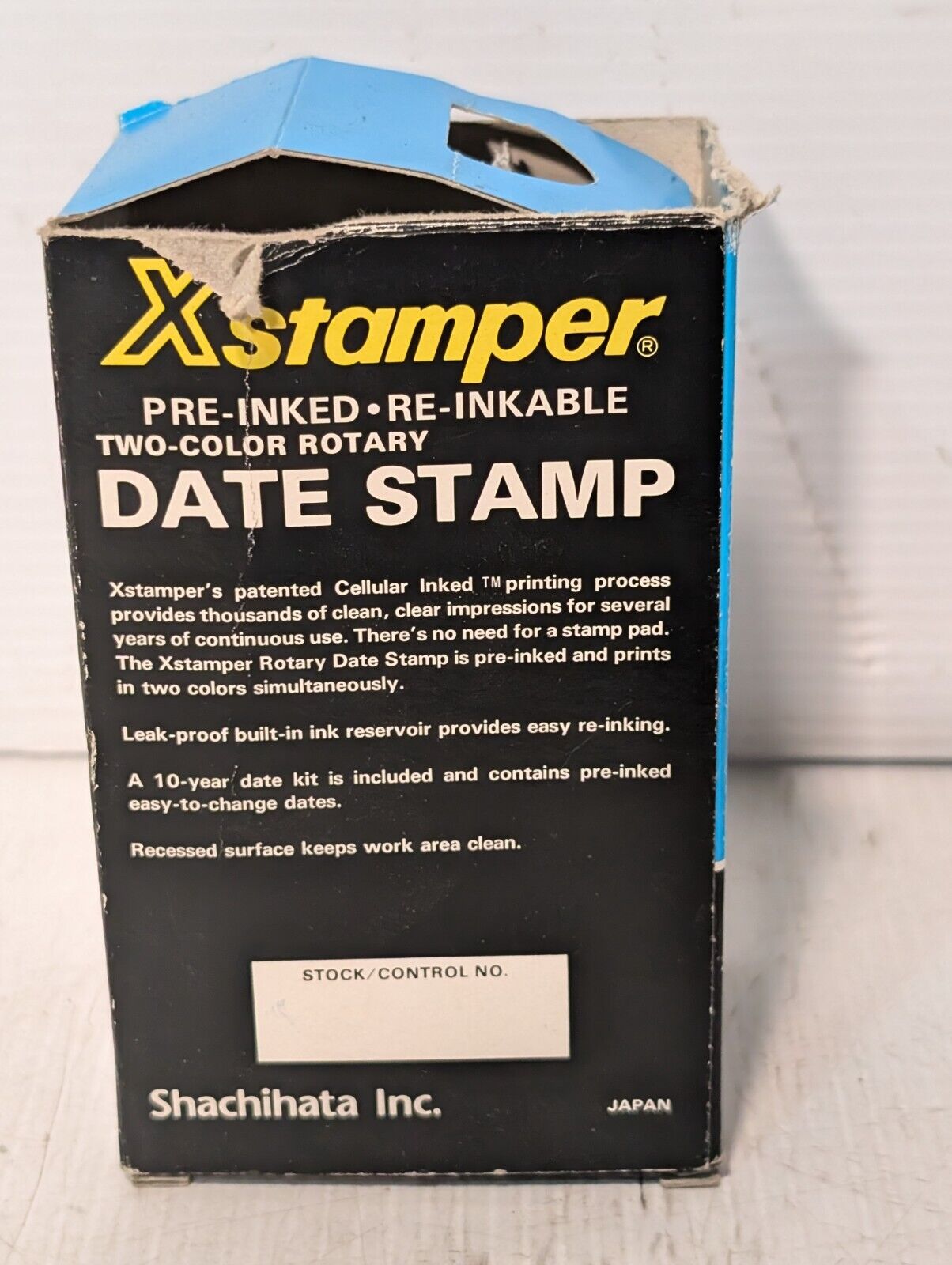 Xstamper Two-Color Rotary Date Stamp - Free Shipping+Returns