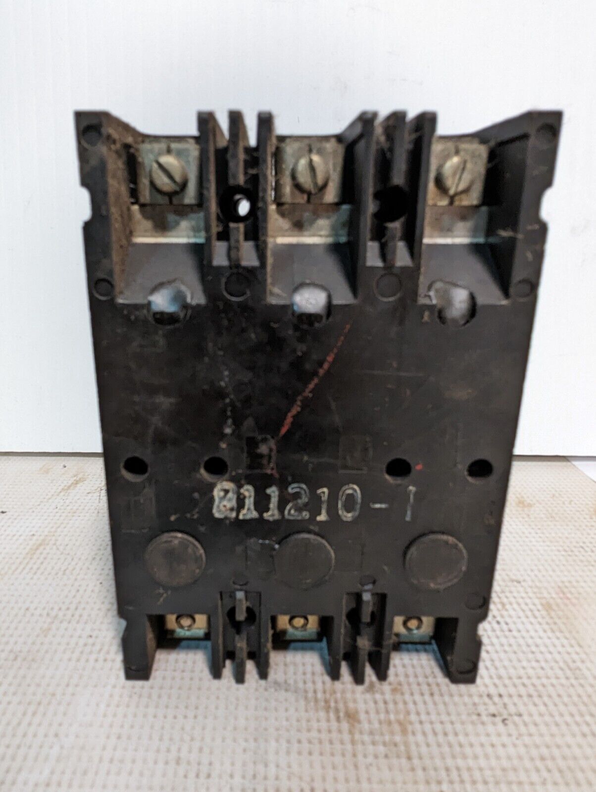 Westinghouse FB3015L circuit breaker, 15A, 4992D46G34, 600VAC, 3 pole