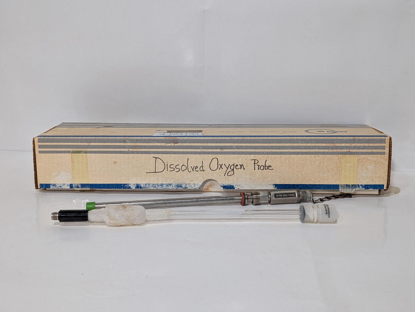 2 Pc: Ingold 34-100-3002/53752 Dissolved Oxygen Probe & Electrode Storage Bottle