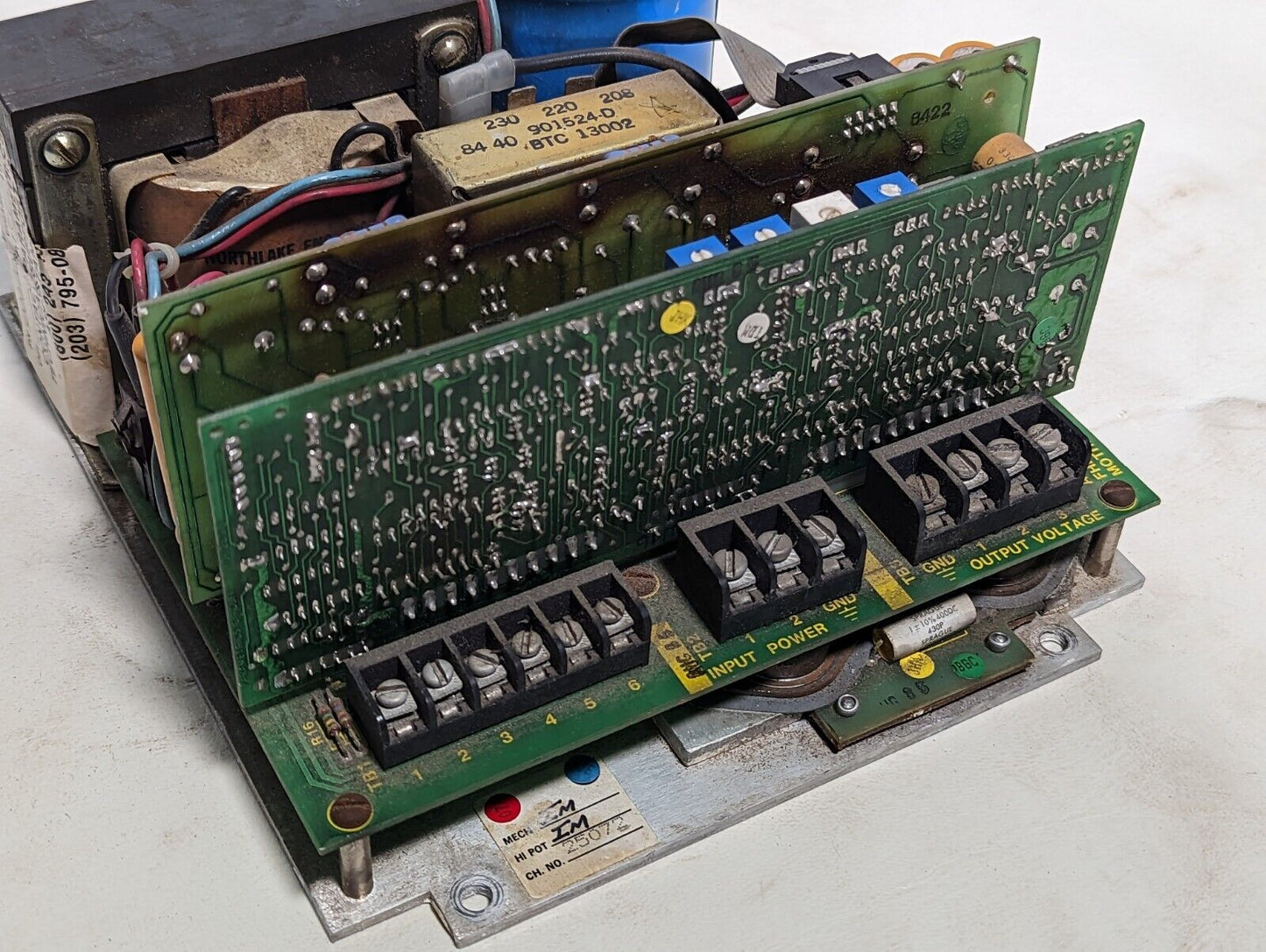 Parametrics 6007 3/4 HP motor controller 600703 230 VAC 3 phase output