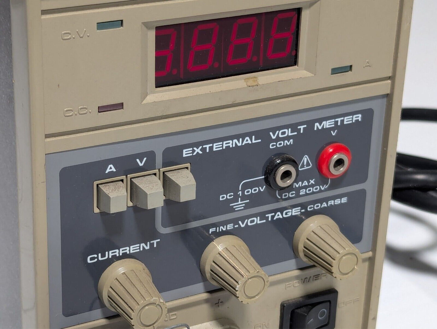 BK Precision 1635 DC power supply, 0-30VDC out, 120VAC input, as pictured