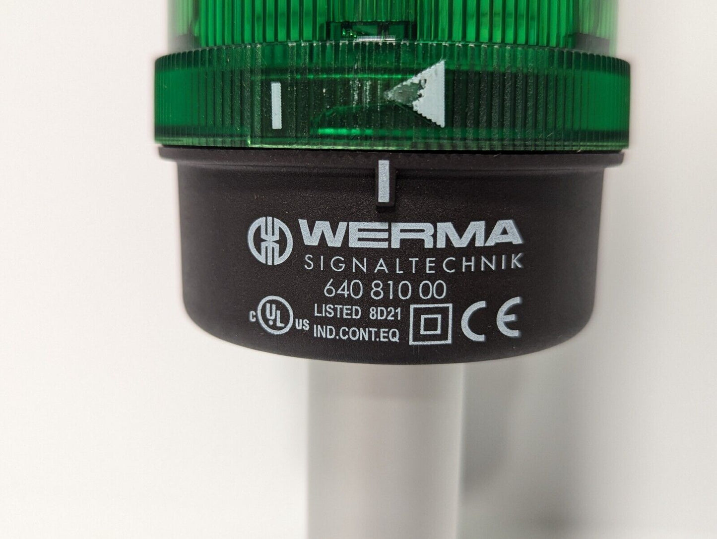 Werma Signaltechnik 640.810.00 RYG Incandescent Stack Light Signal Alarm Tower