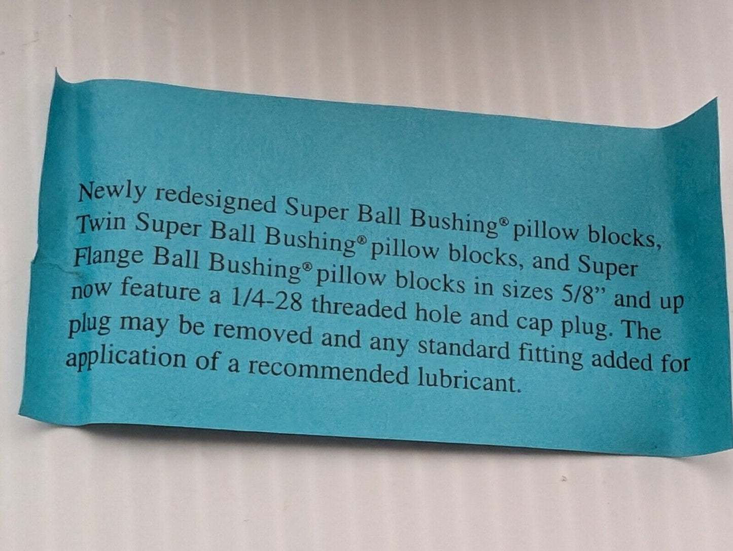 Thomson SPB16 Super Ball Bushing Linear Bearing Pillow Block - Free Shipping
