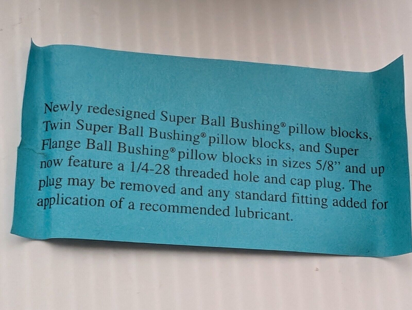 Thomson SPB16 Super Ball Bushing Linear Bearing Pillow Block - Free Shipping
