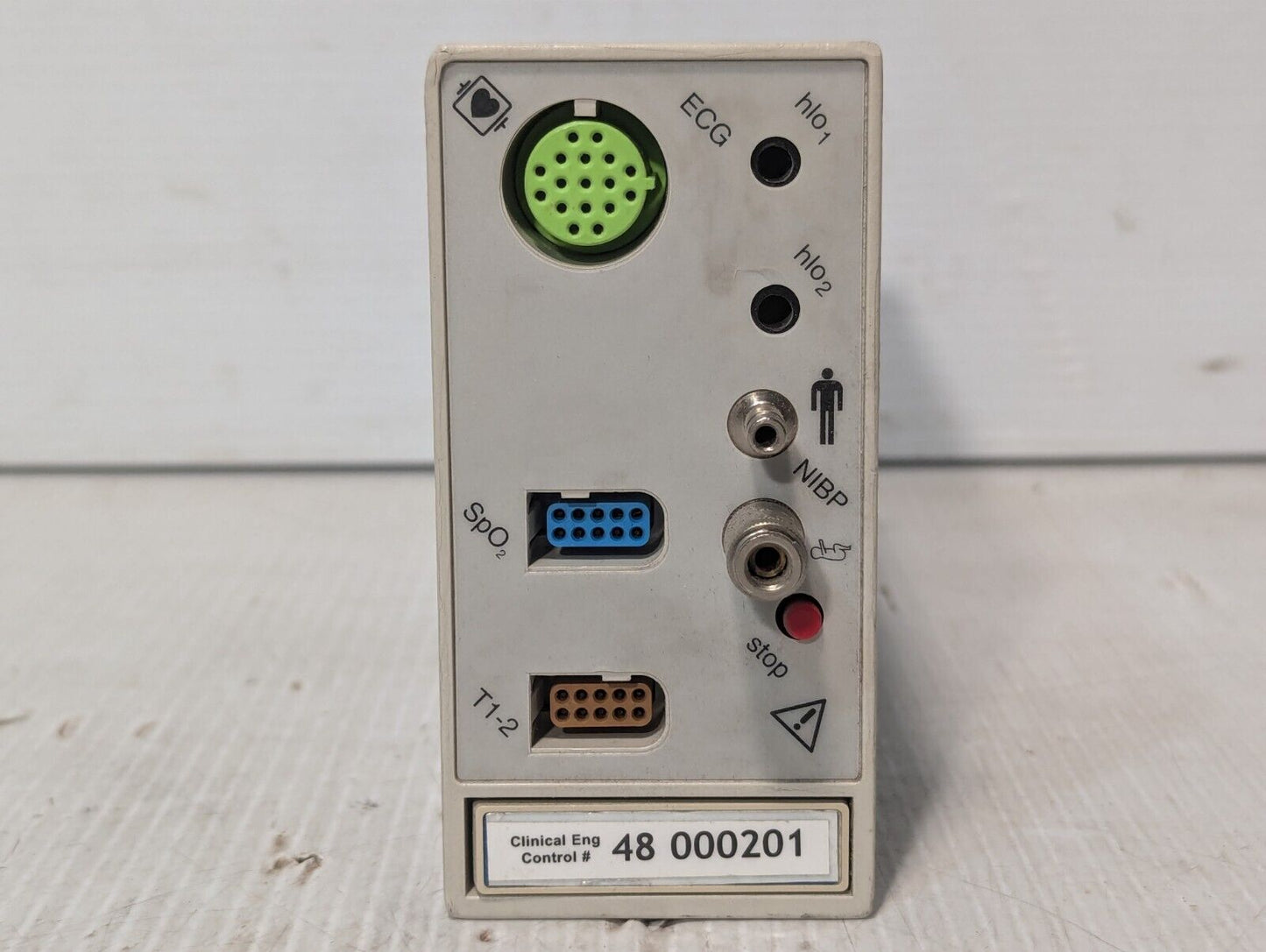 Spacelabs 90496 Multi Parameter Module ECG SpO2 T1-2 - Free Shipping