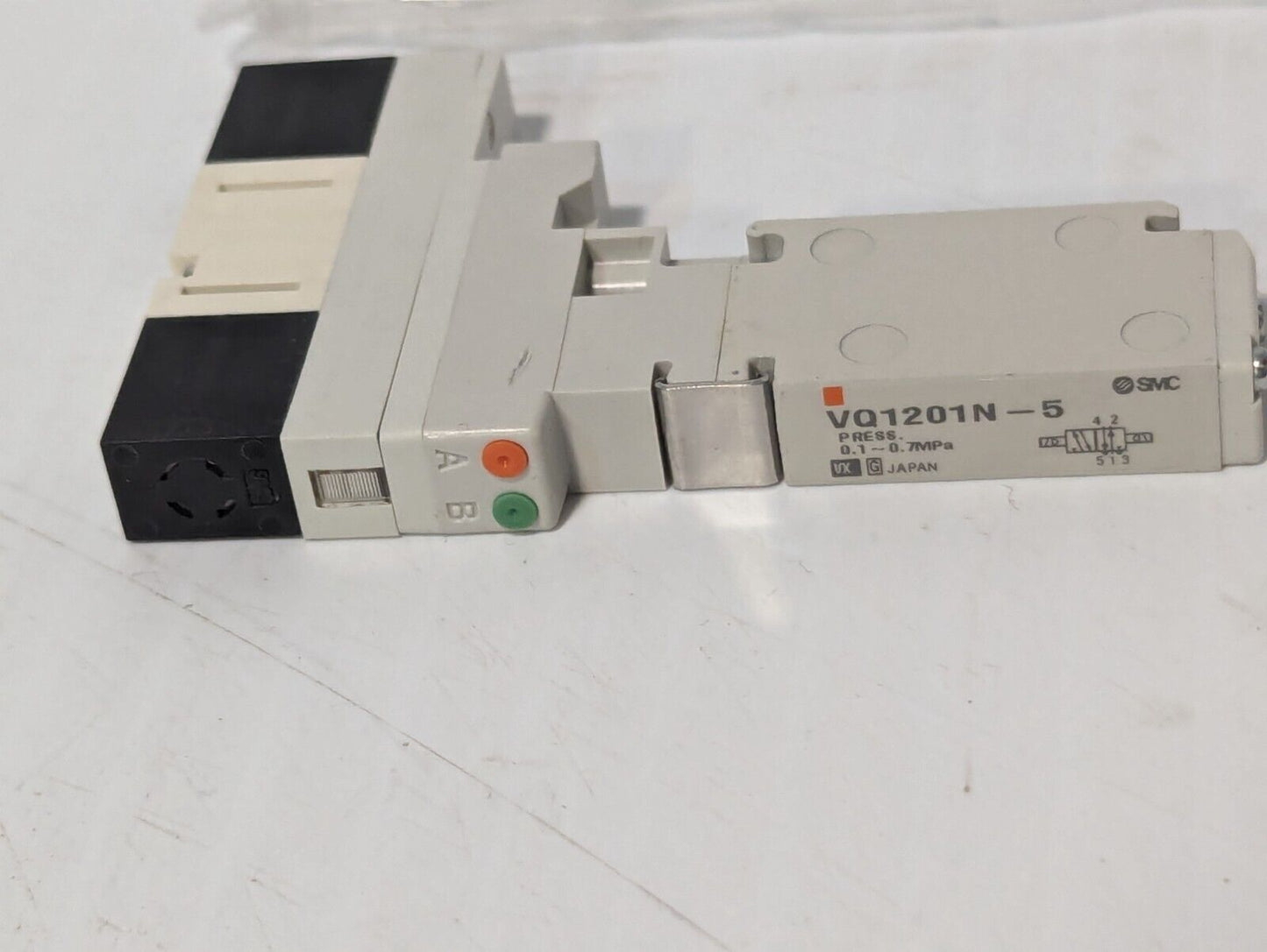 SMC VQ1201N-5 Solenoid Valve, 5 Port, 24vdc, VQ1201N5 - Free Shipping