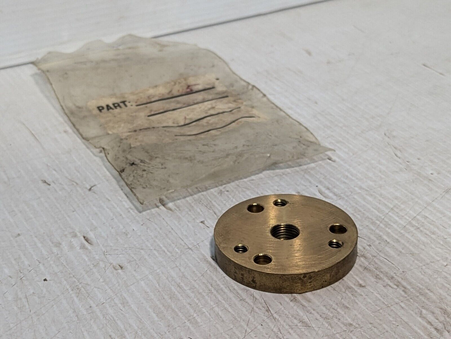 282645 Brass Anti-Nut Flange - Free Shipping
