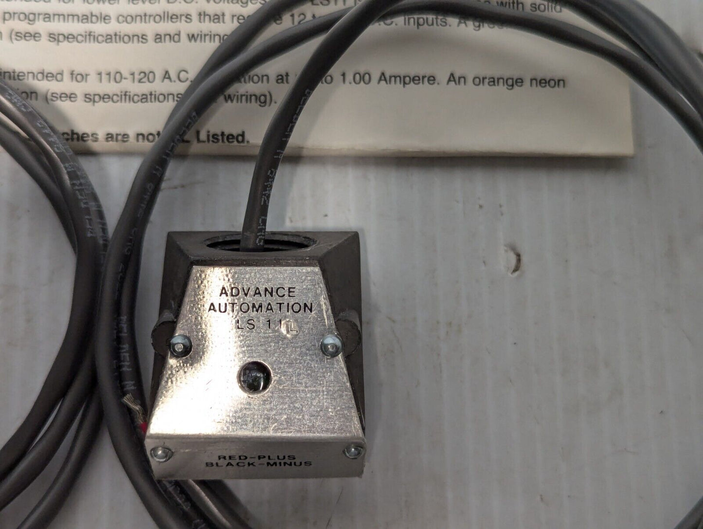 Advance Automation LS11 Indicator Light Reed Switch - Free Shipping