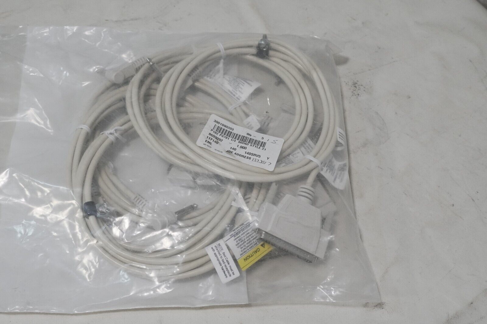 Stryker 3001-990-203 bed cable, Curbell