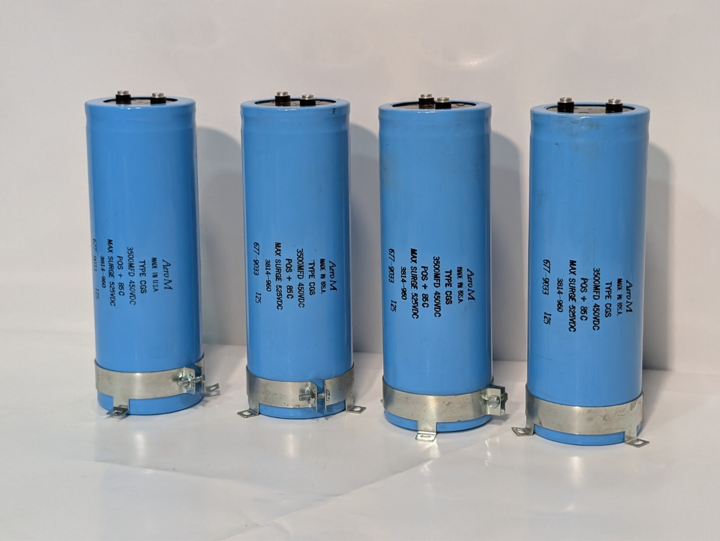 Aero M Capacitor CGS 3814-960 3814960 3500Mfd 450Vdc
