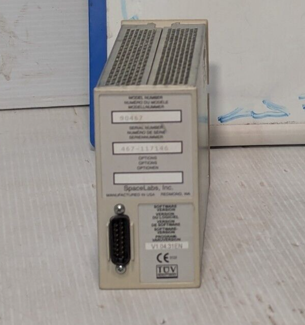 SpaceLabs 90467 Adult NIBP Sp02 Patient Monitor Module - Free Shipping