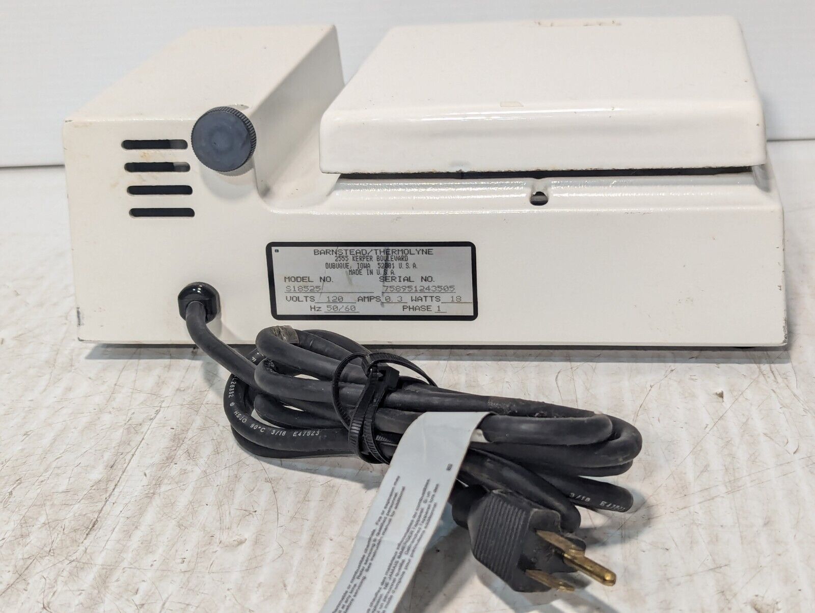 Thermolyne S18525 Nuova Magnetic Analog Stirrer 7x7 Platform - Free Shipping