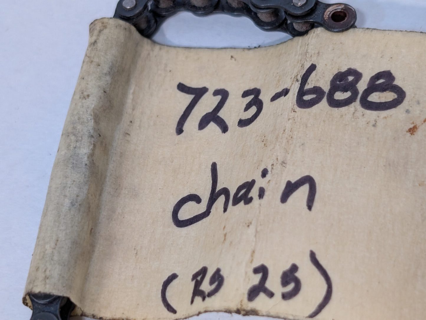Tsubaki RS-25 Roller Chain, 10Ft, 480 Links, 723-688, Made in Japan