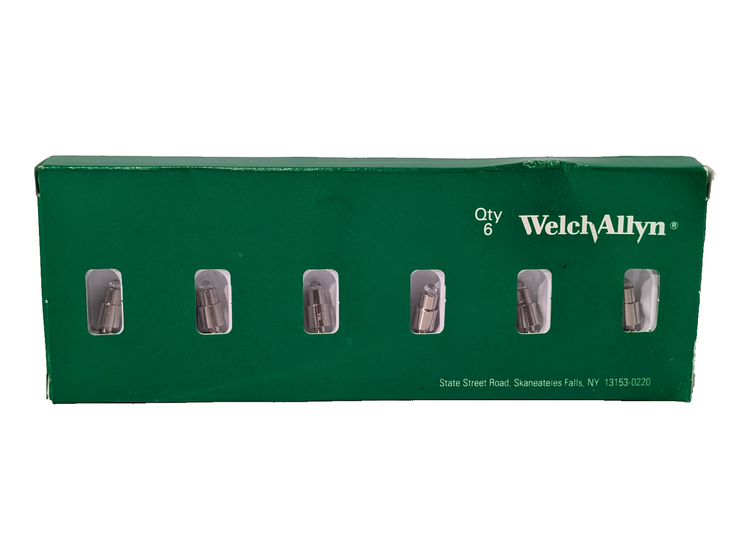 Welch Allyn 06500-U6 Replacement BB0 3.5V Halogen Lamp Otoscope Bulbs 901181 6Pk