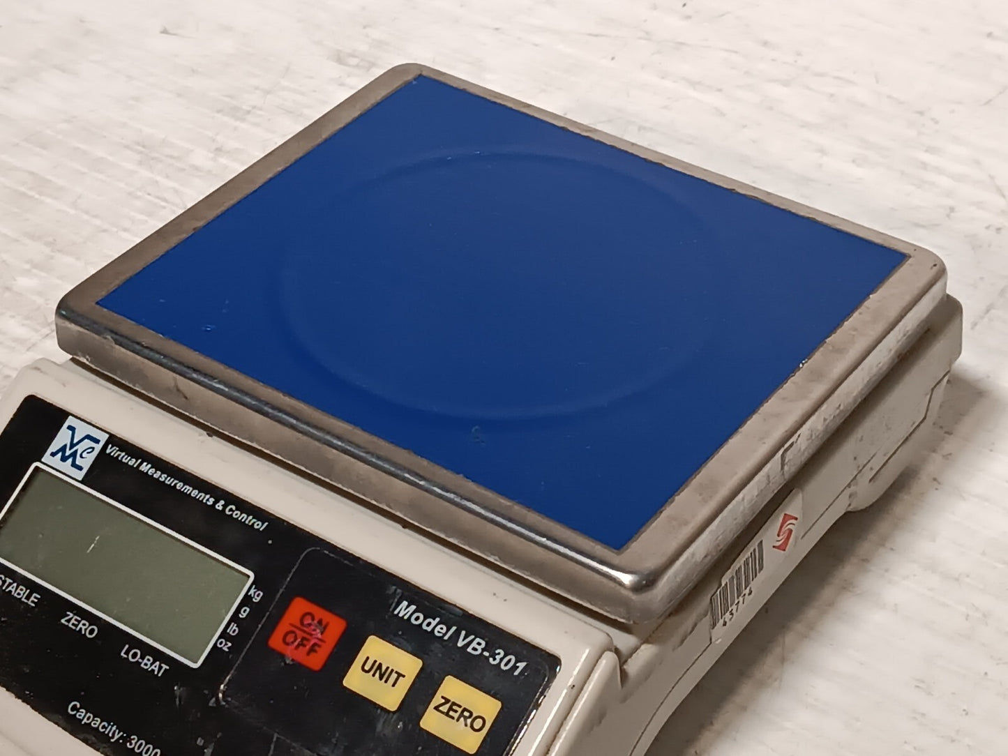 Virtual Measurements and Control VB-301 3000g Measuring Scale, Auto-Calibrating